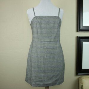 Forever 21 Trendy Plaid Style Thin Strap Dress